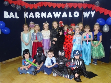 Bal Karnawałowy w przedszkolu
