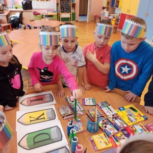 Dzień Kredki w oddziale 0a