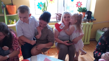 Dzień Matki w oddziale przedszkolnym M „b