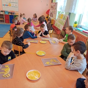 Prehistoryczny świat w oddziale 0