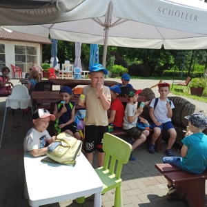Przedszkolaki z oddziału 0 w zamojskim ZOO