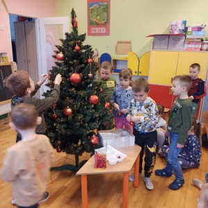 Świątecznie w oddziale 0