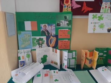 17 marca w naszej szkole świętowaliśmy Dzień Świętego Patryka – patrona Irlandii