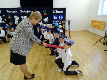 Ślubowanie uczniów klas pierwszych