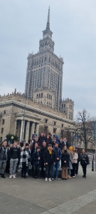 Wycieczka licealistów do Warszawy
